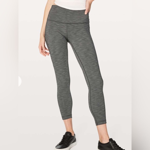 Lululemon wunder under high rise tight 25in sz6 - Picture 1 of 5